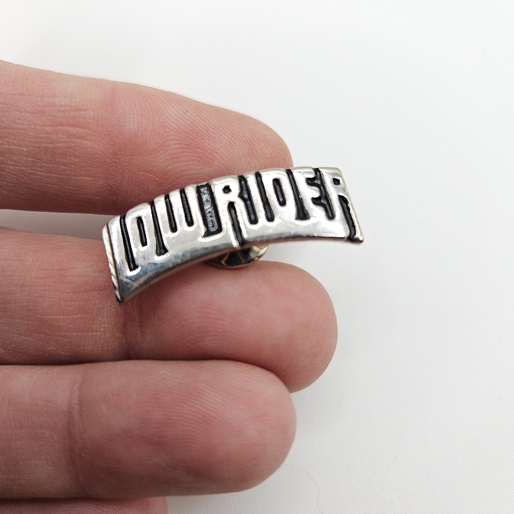 Vintage Silvertone Lowrider Tie Lapel Pin